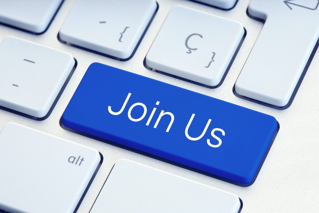 Join Us concept